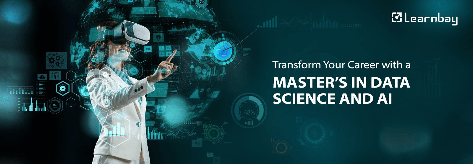 data science online course, master's degree in data science and AI